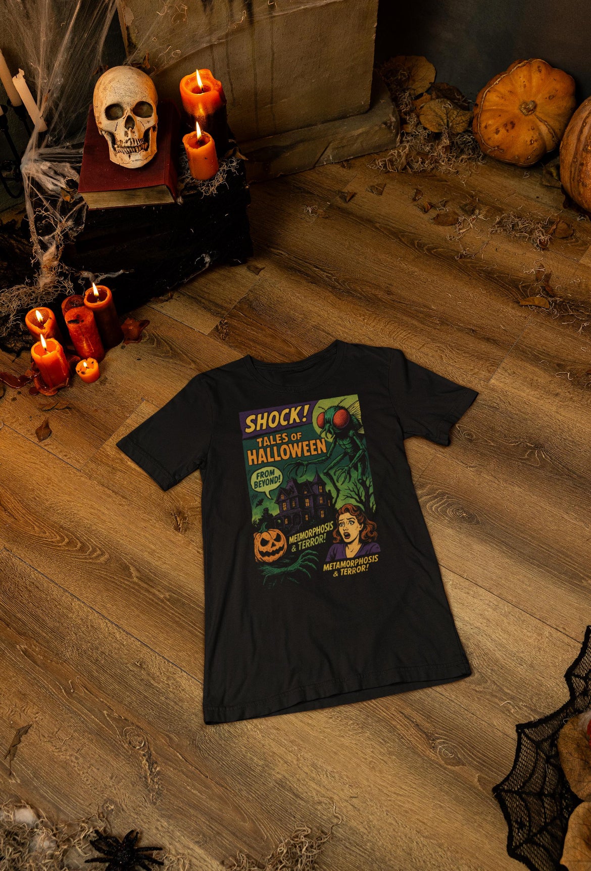 tshirt Tales Of Halloween exclusif série 1. modèle The fly