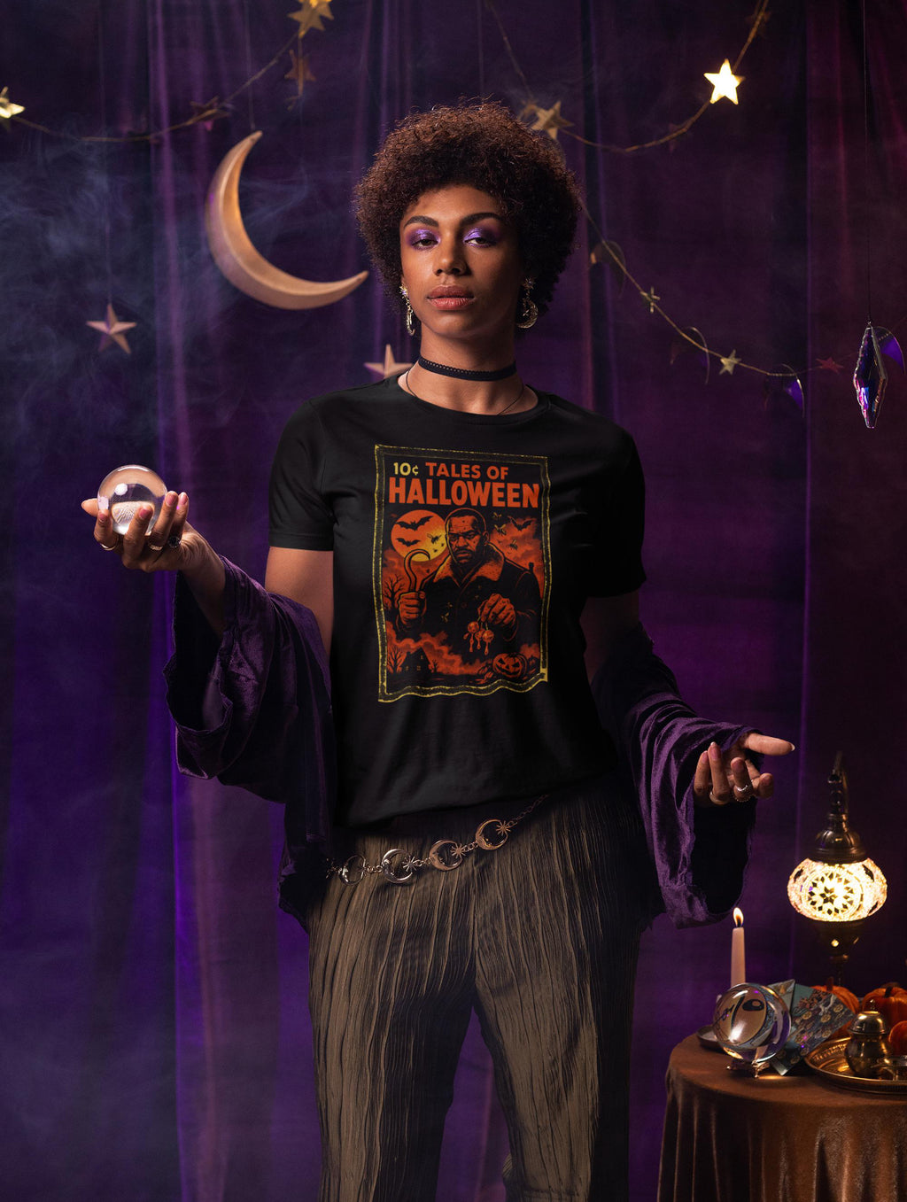 tshirt Tales of Halloween exclusif série 1. modèle Candy.