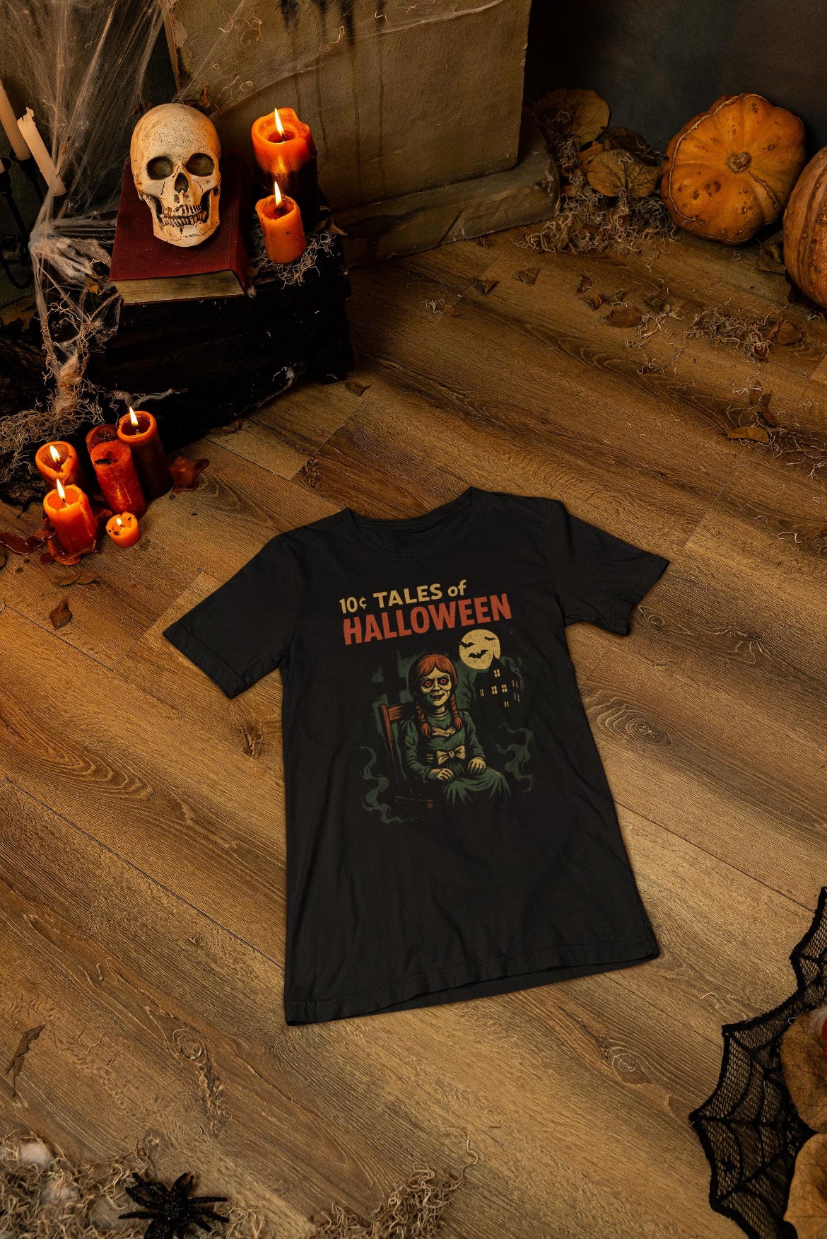 tshirt Tales Of Halloween exclusif série 1. modèle Annabelle.