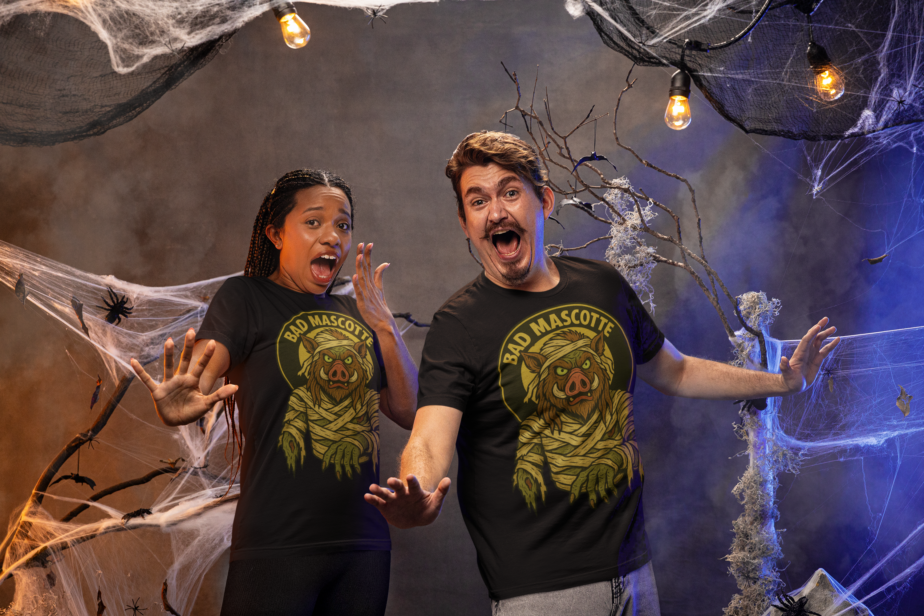 T-shirt officiel Bad Mascotte - Mummy