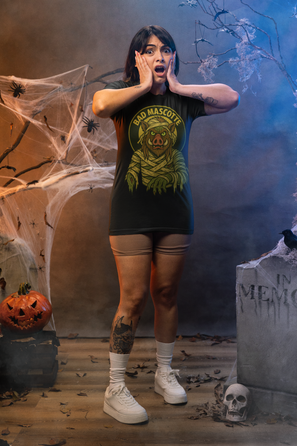 T-shirt officiel Bad Mascotte - Mummy