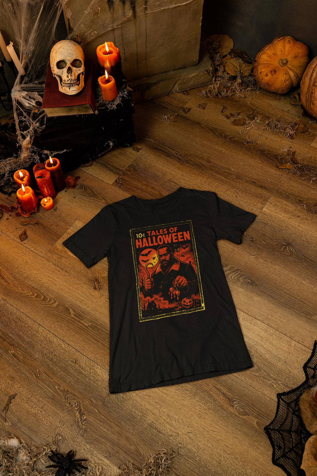 tshirt Tales of Halloween exclusif série 1. modèle Candy.